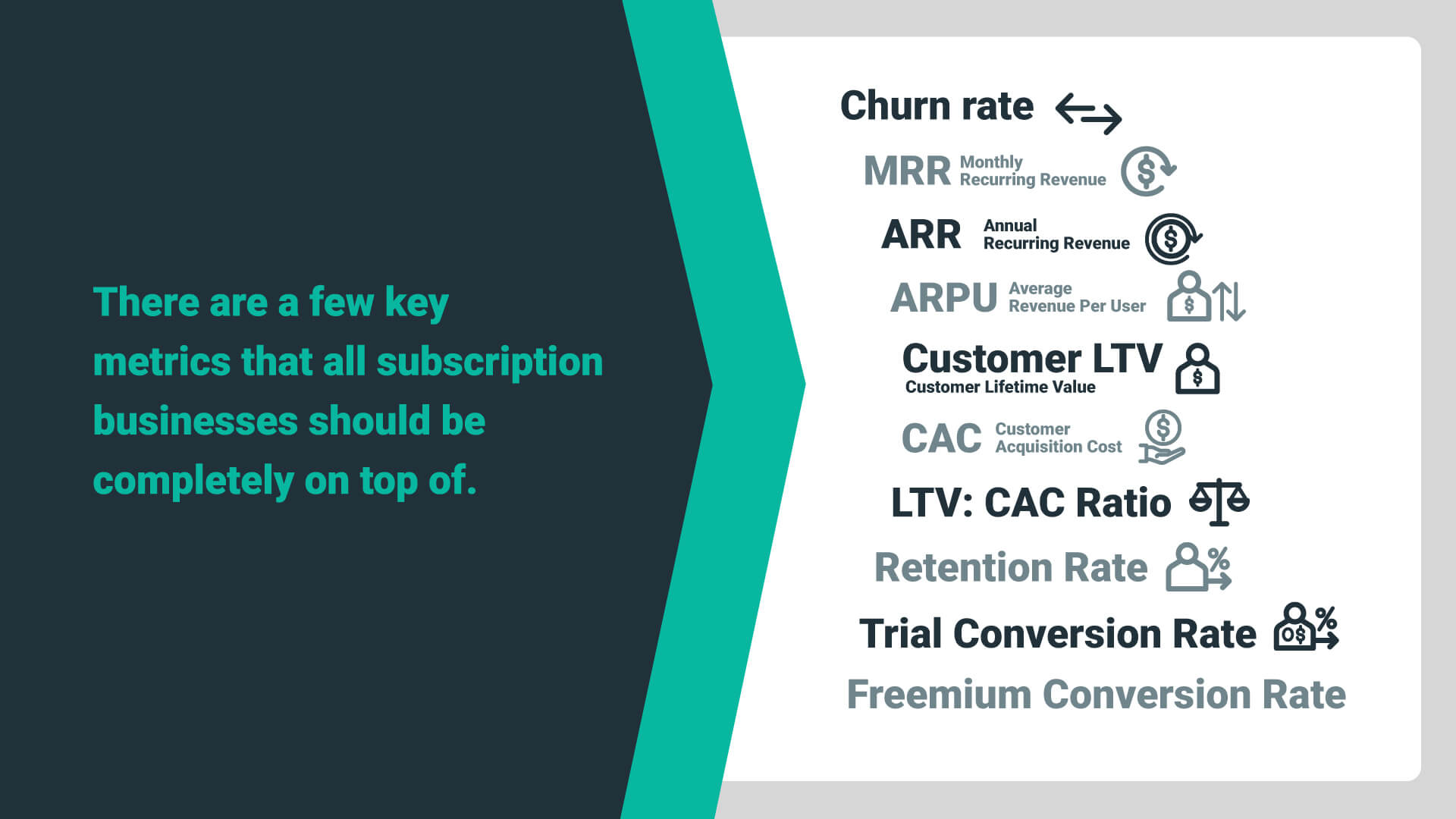 Subscription Metrics 10 Subscription Business Metrics to Track